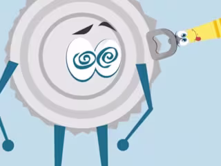 Motion graphics - Can Opener - Kitchen Hygiene PSA