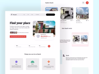 Design for Hauzit Project, a Real Estate Startup