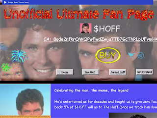 Meme Coin Website
