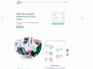 Ensocure - Provides you with every aspect of healthcare at home