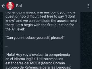 Sol: A Nonprofit WhatsApp Chat Service For English-Learning