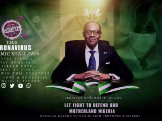 UNITY & HOPE FLYER: PRESIDENT BUHARI'S COVID-19 RESILIENCE.