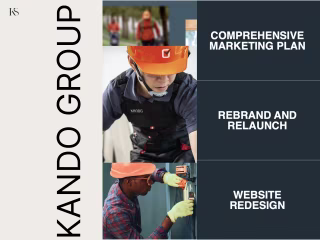 Comprehensive Marketing Plan, New Branding+Website