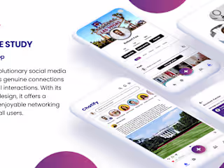SOCIAL MEDIA APP | UI/UX CASE STUDY on Behance