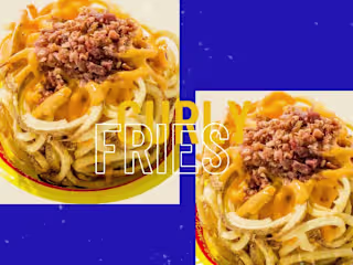 Food Burger Video Ad - 2D Motion Graphics