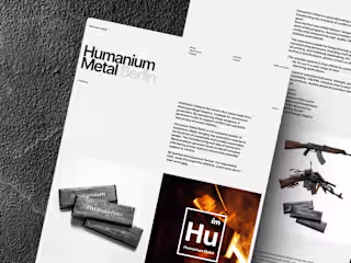 Humanium Metal Website - Customization and Template Refinements