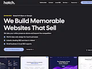 Hatch (Webflow Design & Development)