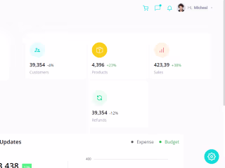 React Admin Dashboard