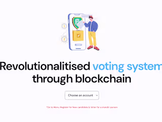 
Blockchain-Based Voting DApp: with Ganache