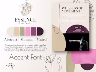 Brand Packages for Dance and Performance Studios