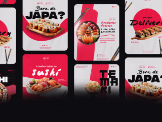 Social Media Design for Japanese Restaurant