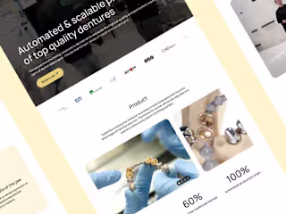 FIDENTIS – Landing Page Creation