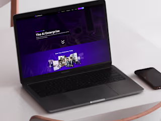 AI Enterprise Website - Webflow