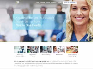 One To One Healthcare - Website