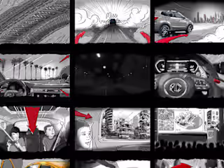MG Motors Storyboard