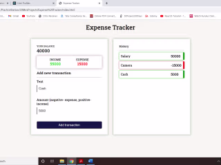 Expense Tracker
