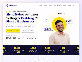 Brand Identity & Wordpress Website For An Amazon Selling Coach