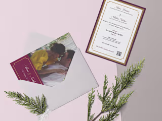 Wedding invitation 