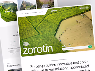 Zorotin - Travel Website
