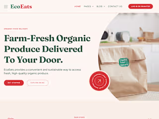 Ecoeats | Website Design