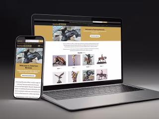 AMERICAN BRONZES | 2015 | WordPress, E-commerce, WooCommerce 