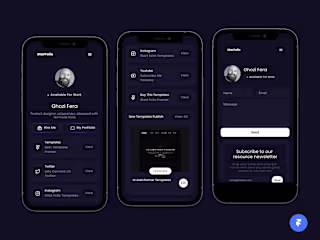 Sylish folio project framer website 