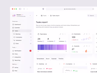 CRM Task Board