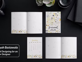 Journal designing of an Interior Designer
