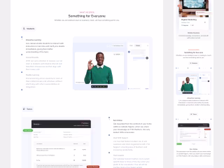 Website & Dashboard Redesign