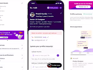 Revamping the User Profile Experience at Foundit