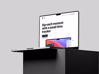 Cuppa Landing Page Design
