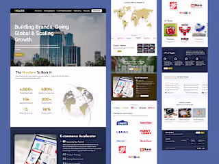 E-com Accelerator VC | UI Design + Custom Website (WIP)