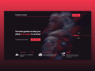 Gaming Guides Landing Pages