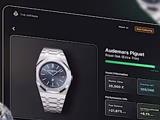 The Artisan | Landing & Dashboard Design