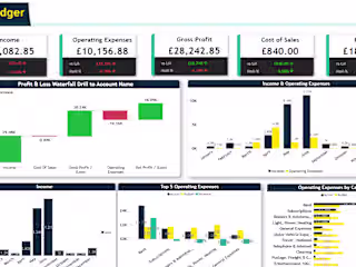 Financial Analytics for Real Estate Company from Xero
