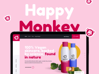 Happy Monkey on Behance
