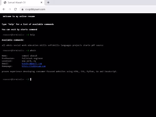 Terminal CV