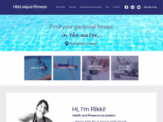 Personal Trainer Website