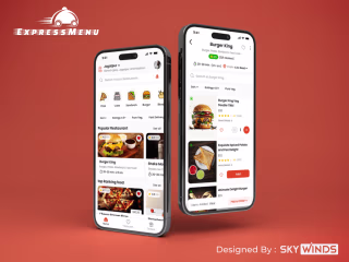 Food Delivery App. | ExpressMenu App