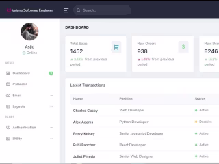 Admin Panel Design & Development