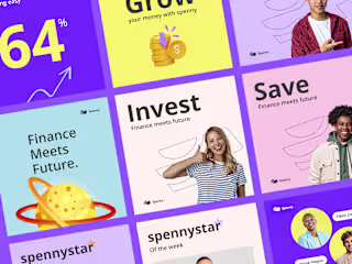 Spenny - Fintech Brand Identity design