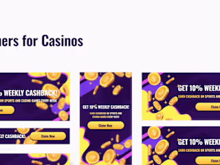 Banners for Casinos and Real Estate
