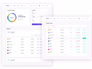 B2C Saas Crypto App Design