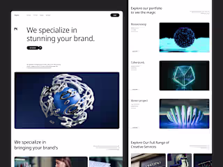 Nigato - Digital Agency Landing Page