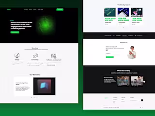 Software Development Company - Landing Page