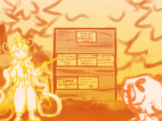 Animatic to a song