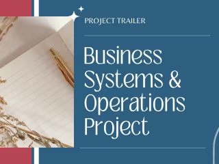 Business Systems & Operations OBM Project Results 🏆 - YouTube