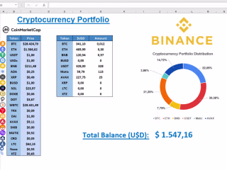 Real-time Cryptocurrency Portfolio Tracker