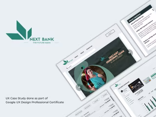 Next Bank - UX Case Study