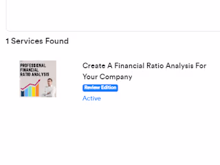 Create a Financial Ratio Analysis of your Company.